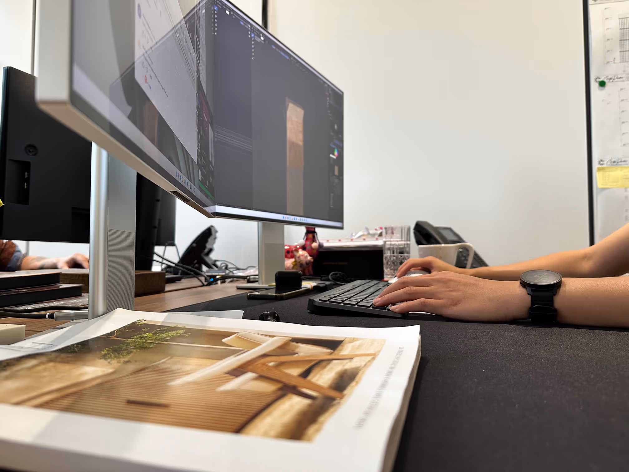 Schreibtisch von Architekt